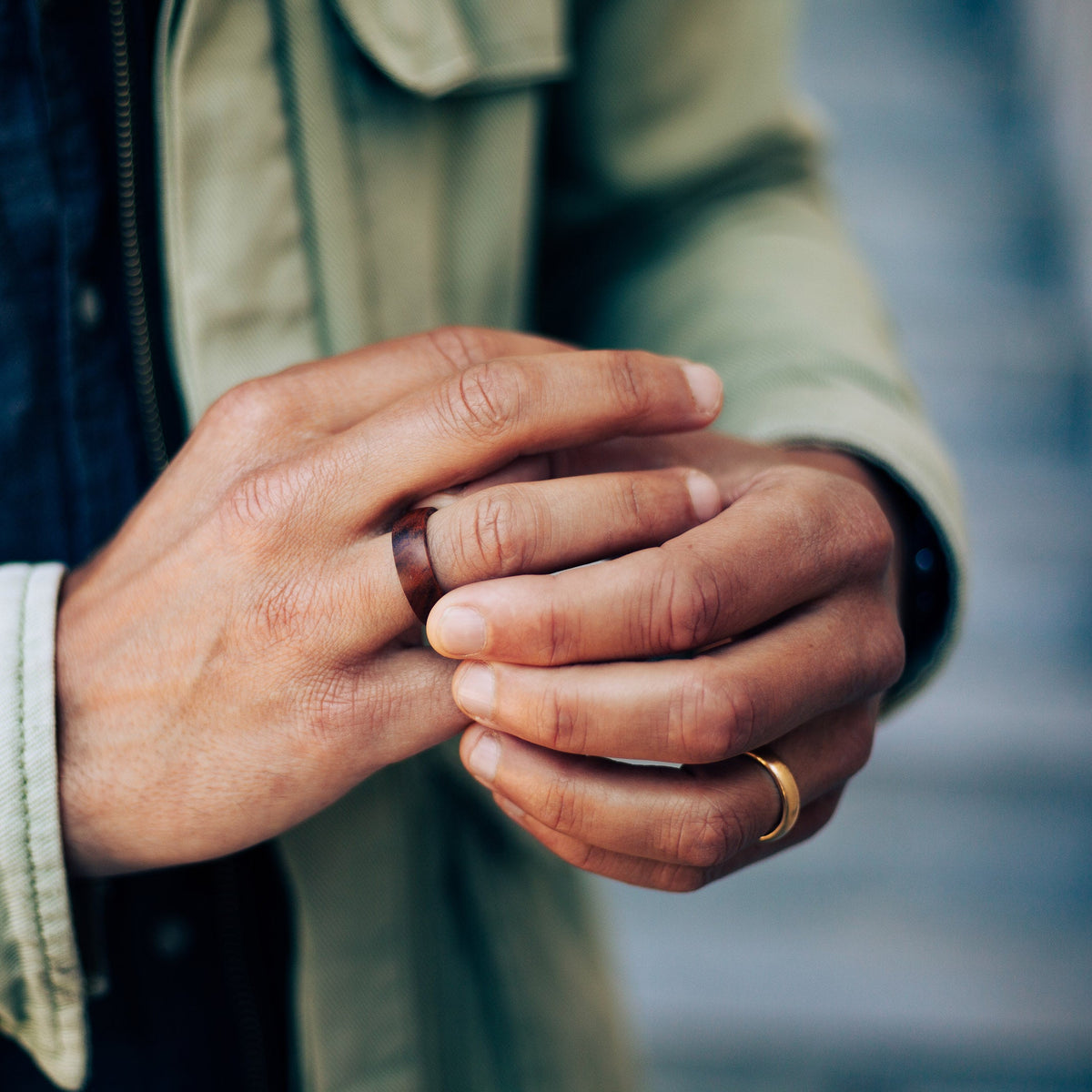 Hot Wood ring