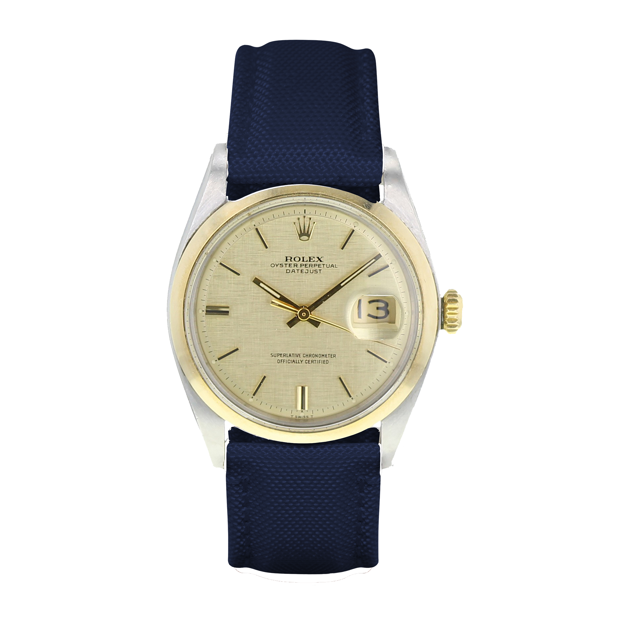 <img src="tapster.png" alt="Blue- contactless watch strap canvas on rolex watch">