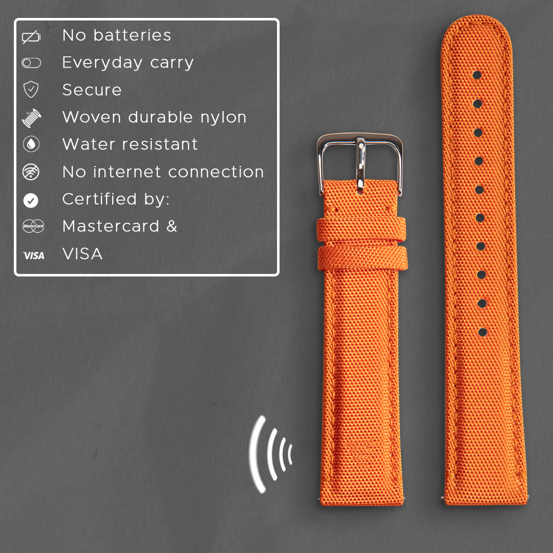 sourcing map Cinturino per orologio monopezzo in nylon antiscivolo per uomo e donna, morbido e confortevole cinturino in tela a strato singolo (varie misure), 22mm sourcing map Cinturino per orologio monopezzo in nylon antiscivolo per uomo e donna, morbido e confortevole cinturino in tela a strato singolo (varie misure), 22mm